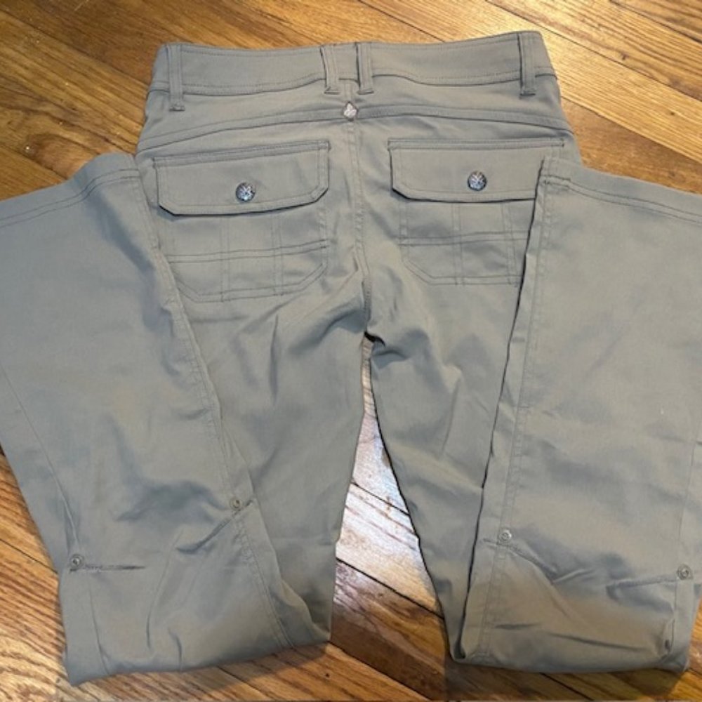 Prana Halle Pants Short Khaki size 0 x 30"